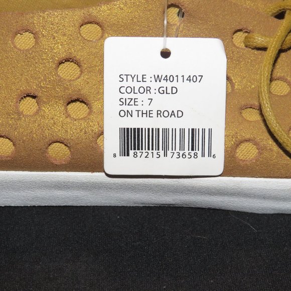 Ladies Volcom "On The road" Gold Sample Shoes - Picture 3 of 6